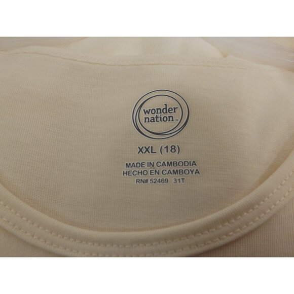 NEW! ~ Wonder Nation Cream Unicorn Tulle Tutu Dress Girls size - XXL (18) - Picture 6 of 13